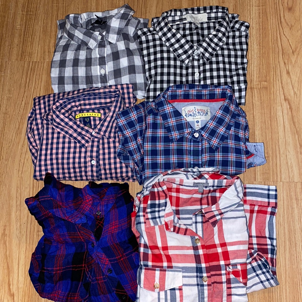 6 Button Down Shirts